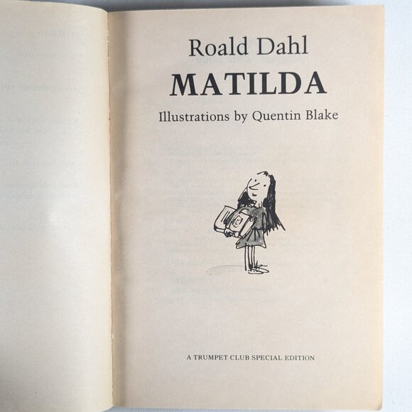 1996 Roald Dahl´s Matilda 1st Scholastic edition illustrated by Quentin Blake - Picture 11 of 13
